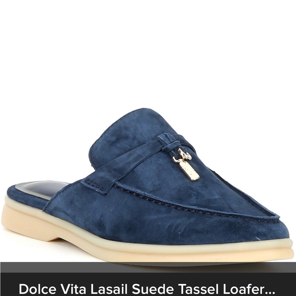 Dolce Vita Lasail Navy Suede Footwear